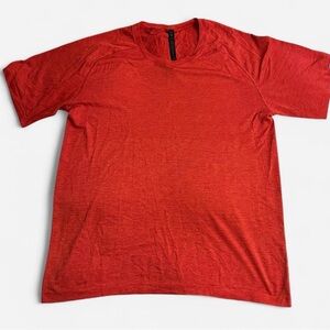 Lululemon Metal Vent Tech Short-Sleeve Shirt, Size XXL, Red